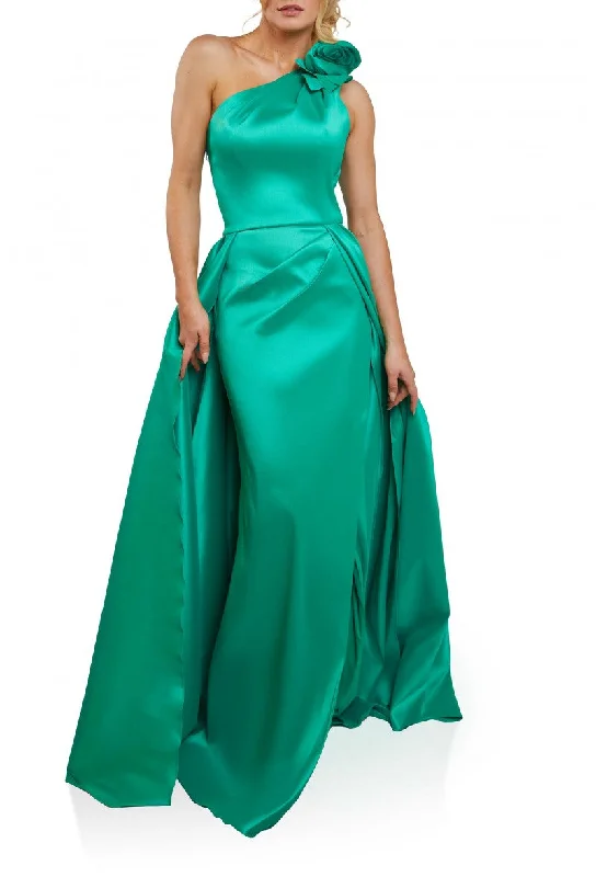 Terani Couture 242E3110 Long Formal Overskirt Prom Dress