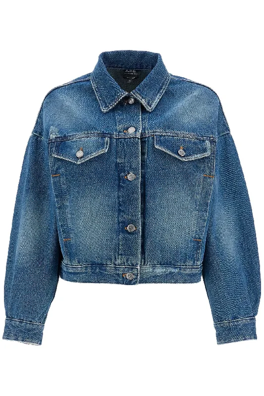 A.P.C. Women's "Boxy blue Jacket In C