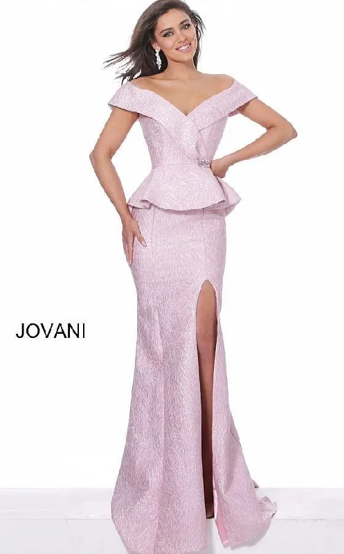 Jovani 03944 Long Off Shoulder Mother of the Bride Dress Sale