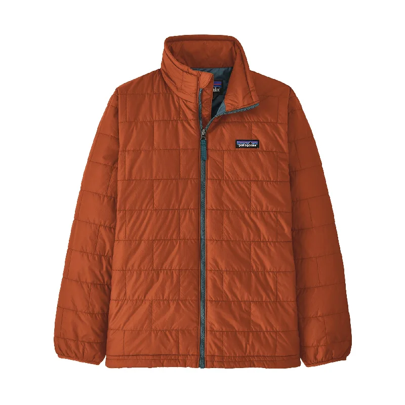 Kids' Nano Puff Brick Quilt Jacket