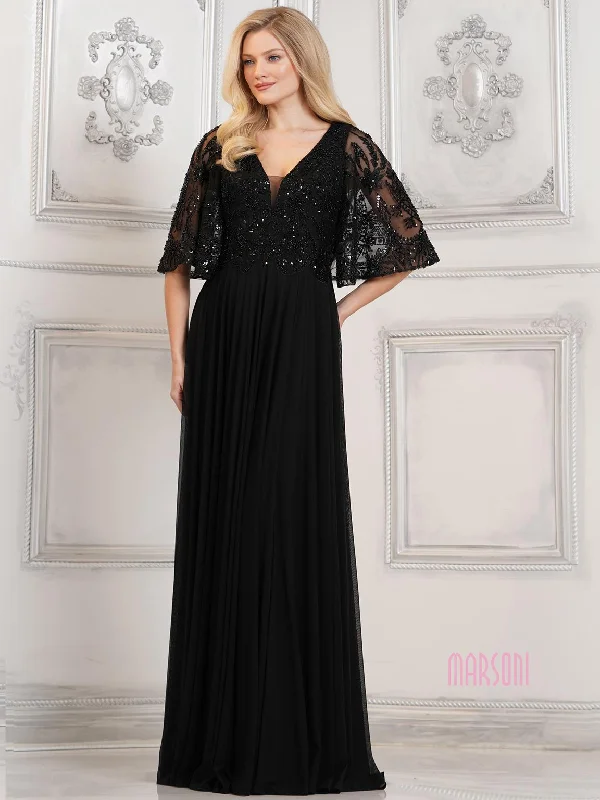 Marsoni MV1302 Long Mother of the Bride Formal Dress