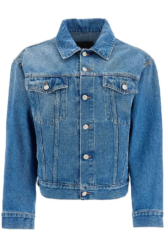 Mm6 Maison Margiela Women's blue Jacket With Slits