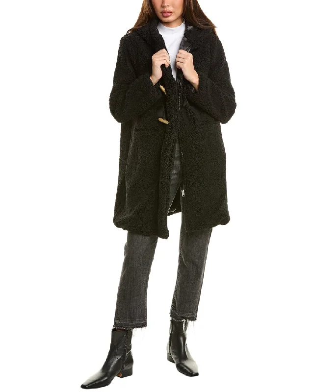 Urban Republic Teddy Fleece Toggle Coat