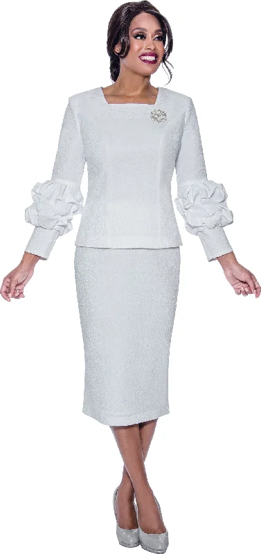 Divine Apparel SL2012W Plus Size Formal Long Sleeve Midi Dress