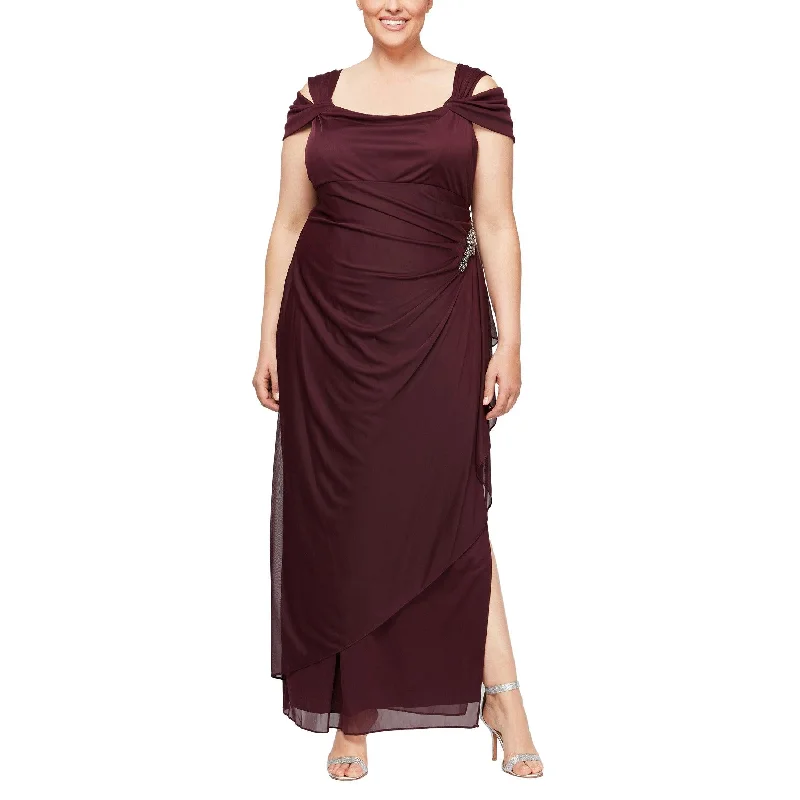 Alex Evenings AE432902 Plus Size Long Formal Dress