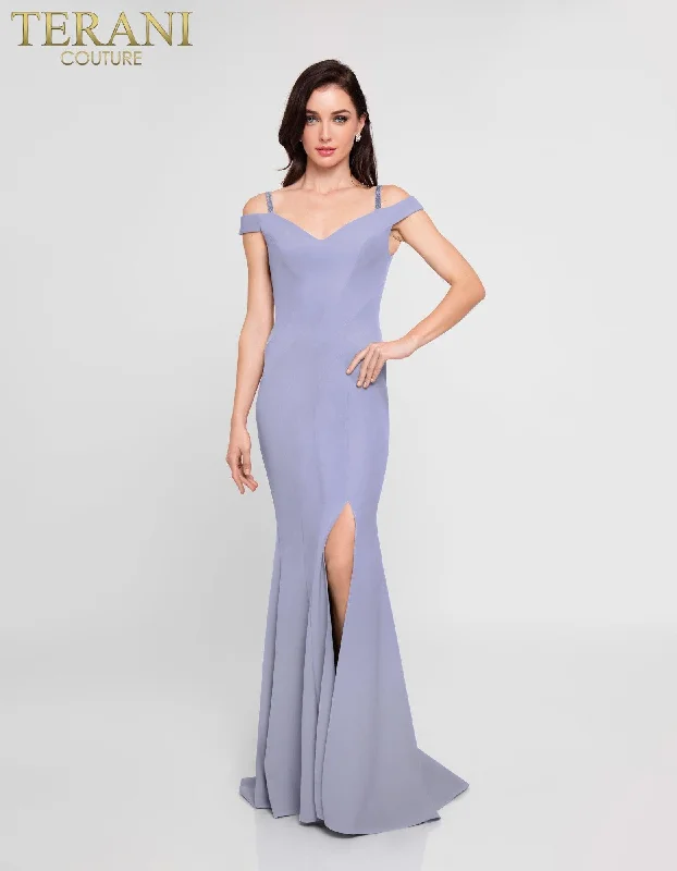 Terani Couture 1813B5185 Bridesmaid Long Formal Gown