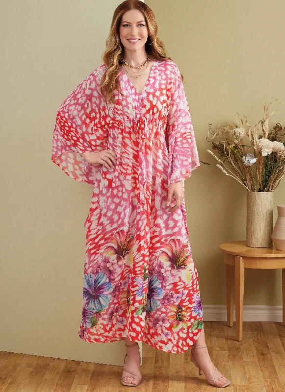 Butterick sewing pattern 6900 Misses' Caftan