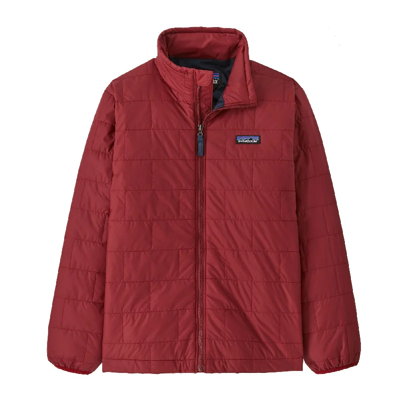 Kids' Nano Puff Brick Quilt Jacket