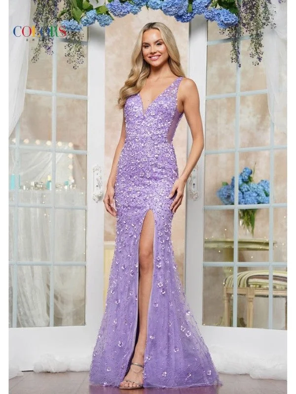 Colors 3538 Formal Fitted Evening Long Dress