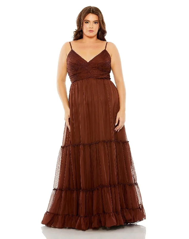 Mac Duggal 68542 Chocolate 16W Sale