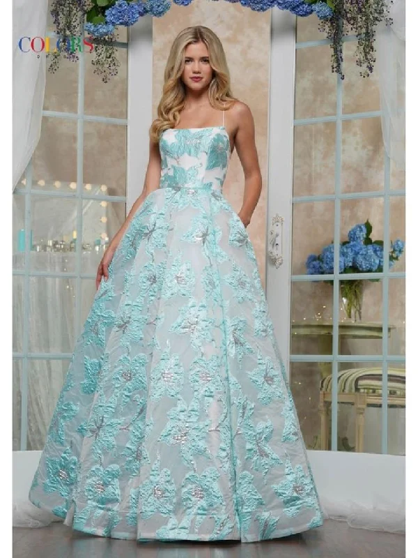 Colors 3527 Long Ball Gown Formal A Line Prom Dress