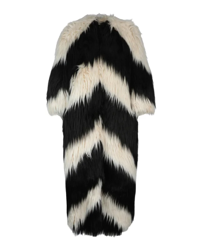 Shag Faux Fur Coat