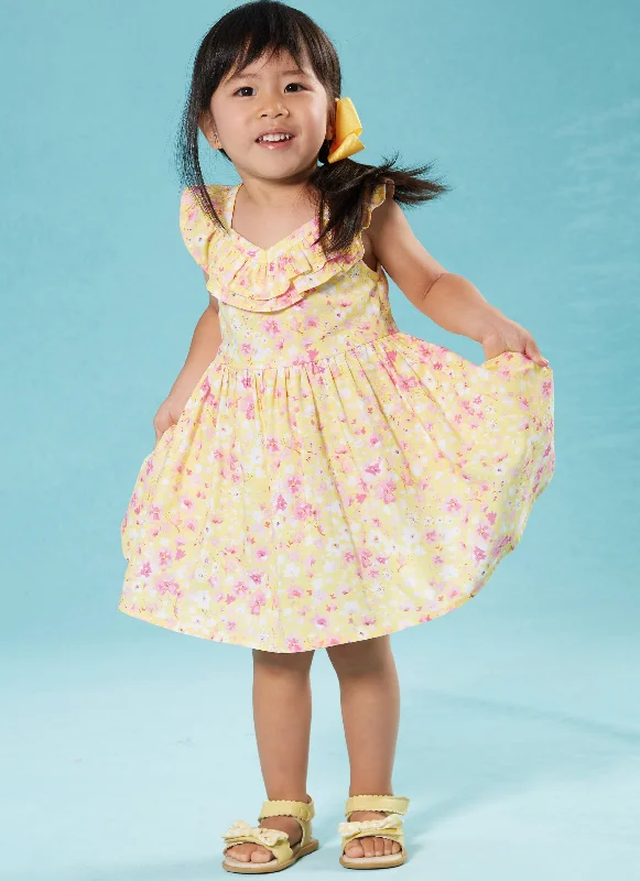 McCall's Sewing Pattern 8372 Toddlers' Dresses