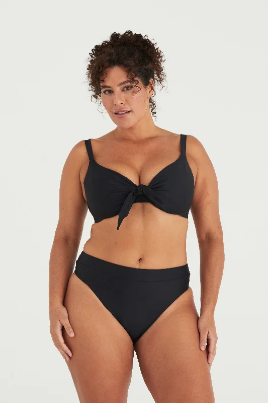 EMELIE BIKINI TOP - BLACK