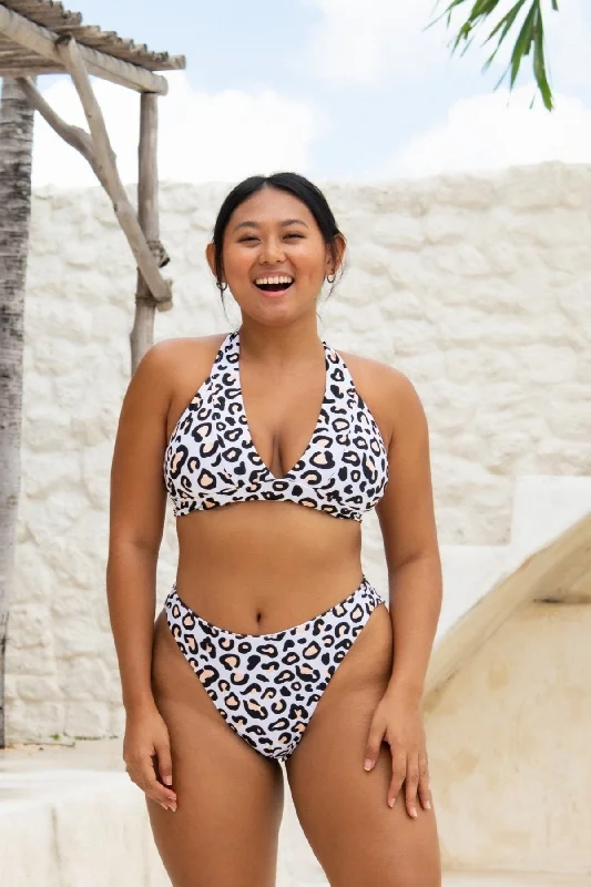 Grace Bikini Bottom - Safari Leopard